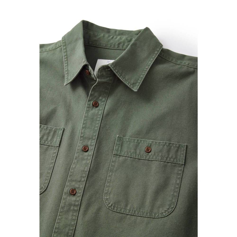 NEW KATIN men's coast cpo shirt in thyme - Picture 2 of 5